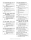 Page 252MX-2300/2700 N/G  SELF DIAG AND TROUBLE CODE  8 – 13
 
E7-90 Communication trouble between the
controller and the engine
 
EE-EC Auto developer adjustment trouble
(The sample level for every rotation is
other than 128 ± 10).
 
EE-EL Auto developer adjustment trouble
(overtoner error) 
 
EE-EU Auto development adjustment trouble
(Under-toner abnormality) 
 
F1-00 Finisher communication trouble 
(Machine side detection)
 
F1-02 Saddle finisher transport motor trou-
ble
 
F1-03 Finisher paddle motor trouble...