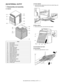 Page 325MX-2300/2700 N/G  EXTERNAL OUTFIT  A – 1 MX2700N
Service Manual [A] EXTERNAL OUTFIT
1. Disassembly and assembly
A. Cabinet
(1) Front cabinet
1) Remove the front cabinet band and the front cabinet hinge, and
remove the front cabinet.
(2) Rear cabinet
1) Remove the screws, and remove the rear cabinet.
(3) Left cabinet rear lower
(4) Left cabinet
1) Remove the paper feed tray 1 and 2. Parts
(1) Front cabinet
(2) Rear cabinet
(3) Left cabinet rear lower
(4) Left cabinet
(5) Upper cabinet right
(6) Upper...