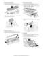 Page 342MX-2300/2700 N/G  MANUAL PAPER FEED SECTION  D – 5 d. Manual paper feed gate solenoid
1) Remove the manual paper feed unit.
2) Remove the MF base guide supporting plate and the spring.
3) Disconnect the connector, and disengage the pawl. Remove
the manual paper feed gate solenoid.
e. Transport roller 12 (Drive)
1) Remove the manual paper feed unit.
2) Remove the MF base guide supporting plate and the spring.
3) Remove the parts, and remove the transport roller 12 (Drive).f. Manual feed paper entry...