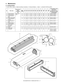 Page 401MX-2300/2700 N/G  FUSING SECTION  N – 7
4. Maintenance
A. Fusing section
✕: Check (Clean, replace, or adjust according to necessity.) {: Clean ▲: Replace U: Adjust ✩: Lubricate †: Shif the position.
No. Parts nameMonochrome 
supply, 
mechanical 
partsWhen 
calling100
K200
K300
K400
K500
K600
K700
K800
K900
K1000
K1100
K1200
KRemark/Refer to the 
Parts Guide.
Block/Item No. (Only 
the replacement parts 
are described.)
1 Upper heat roller Mechanism 
parts✕ ✕▲✕▲✕▲✕▲✕ ▲ ✕ ▲(P/G No.: [32]-32)
2 Lower heat...