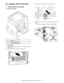 Page 422MX-2300/2700 N/G  SENSOR, SWITCH SECTION  S – 1 MX2700N
Service Manual [S] SENSOR, SWITCH SECTION
1. Disassembly and assembly
A. Sensors, Switches
(1) Main Switch
1) Remove the front cabinet. (Refer to Front Cabinet in External
Outfit Section.)
2) Remove the screws, and remove the frame cover.3) Remove the screws, then remove the main switch unit.
4) Remove the connector and the pawl, then remove the main
switch.
* Take care of connecting the connectors when installing.
Parts
(1) Main Switch
(2)...