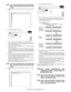 Page 70MX-2300/2700 N/G  ADJUSTMENTS  6 – 26
 14-A Scan image magnification ratio adjustment
(Main scanning direction) (Document table
mode)
1) Place a scale on the document table as shown in the figure
below.
2) Enter the simulation 48-1 mode.
3) Make a normal copy and obtain the copy magnification ratio.
Press [CLOSE] key and shift from the simulation mode to the
copy mode and make a copy.
4) Check that the copy magnification ratio is within the specified
range (100 ± 1.0%).
If the copy magnification ratio is...