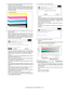 Page 96MX-2300/2700 N/G  ADJUSTMENTS  6 – 52 3) Set the color patch image (adjustment pattern) paper printed in
procedure 2) on the document table.
Place the printed color patch image (adjustment pattern) paper
so that the thin lines on the paper are on the left side. Place 5
sheets of white paper on the printed color patch image (adjust-
ment pattern) paper.
4) Press [FACTORY] key on the operation panel, and press
[EXECUTE] key.
When the color balance is customized with the manual color
balance adjustment (SIM...