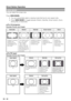 Page 24 24
VIEW MODE
You can select the screen size.
Press VIEW MODE.
 You can sequentially select a viewing mode that has its own aspect ratio\
.•
 Press •VIEW MODE to toggle between Stretch, Side Bar, Smart stretch, Zoom, Dot by Dot, or Automatic.
■ For 4:3 programs
Example: Screen size images
AutomaticStretchSide BarSmart stretchZoom
Suitable for viewing subtitles and enlarging picture automatically to fill the screen
This mode is useful for 1.78:1 DVDs. When viewing 1.85:1 DVDs, stretch mode will still show...