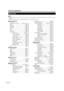 Page 3028
On-Screen Display Menu
Menu Items
3D Setup ......................................... Page 49
AQUOS LINK Setup ........................ Page 62
Terminal Setting ................. Pages 33-34, 67
Audio Setup .......................... Page 33
PC input ................................ Page 67
Audio Select .......................... Page 67
Input Skip.............................. Page 34
Input Label ............................ Page 34
HDMI Setup .......................... Page 34
Output Select...