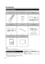 Page 108
Accessories
Supplied Accessories
Make sure the following accessories are provided with the product.
Remote control unit (x1)
Page 10 Page 11 Page 9
Page 9“AAA” size battery (x2)Stand unit (x1)
(for LC-70C8470U/LC-70C7450U)
Stand unit (x1)
(for LC-60C8470U/LC-60C7450U)3D Glasses (x2)
(for LC-70C8470U/LC-60C8470U)
Operation manual (x1) Connection guide (x1)
Page 10 Cable tie (x1)
See pages 44 to 46 for 
details of the 3D Glasses 
and their accessories.
•  Always use the AC cord supplied with the TV.
•...