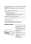 Page 3XG-E690UB (E)/pp. 01-04 G. K. Associates, Tokyo
E-3 15) Overloading — Do not overload wall outlets, extension cords, or integral convenience receptacles as this can result in a
risk of fire or electric shock.
16) Object and Liquid Entry — Never push objects of any kind into this product through openings as they may touch
dangerous voltage points or short-out parts that could result in a fire or electric shock. Never spill liquid of any kind on the
product.
17) Servicing — Do not attempt to service this...