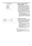 Page 22E-22
4. Select one of eight ON-SCREEN
DISPLAY languages.
You can return to the previous screen by se-
lecting the uppermost item (turquoise) with the
ADJUSTMENT Ä/¶ buttons (in this case, LAN-
GUAGE) and then pressing the ENTER button.
The on-screen display is set to English at the fac-
tory. The language for the unitÕs ON-SCREEN DIS-
PLAY can be set to English, German, Spanish,
Dutch, French, Italian, Swedish or Japanese.
Setting the ON-SCREEN DISPLAY language
1. Press the MENU button. The menu will...