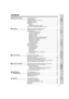 Page 3E-2
Important
InformationImportant Safeguards ÉÉÉÉÉÉÉÉÉÉÉÉÉÉÉÉÉÉÉÉÉ 3
Usage Guidelines ÉÉÉÉÉÉÉÉÉÉÉÉÉÉÉÉÉÉÉÉÉÉ 4
For SHARP Assistance (U.S.A. only) ÉÉÉÉÉÉÉÉÉÉÉÉÉÉ 4
Outstanding Features ÉÉÉÉÉÉÉÉÉÉÉÉÉÉÉÉÉÉÉÉÉ 5
Supplied Accessories ÉÉÉÉÉÉÉÉÉÉÉÉÉÉÉÉÉÉÉÉÉ 5
Part Names ÉÉÉÉÉÉÉÉÉÉÉÉÉÉÉÉÉÉÉÉÉÉÉÉÉ 6
Projector ÉÉÉÉÉÉÉÉÉÉÉÉÉÉÉÉÉÉÉÉÉÉÉÉÉ 6
Wireless Mouse Remote Control ÉÉÉÉÉÉÉÉÉÉÉÉÉÉ 7
Operating the Wireless Mouse Remote Control ÉÉÉÉÉÉÉÉÉÉ 8
Setting Up the Projector (Standard Setup) ÉÉÉÉÉÉÉÉÉÉÉÉ 10
Adjusting the...