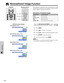 Page 44E-43
Useful Features
Reverse/Invert Image Function
This projector is equipped with a reverse/invert image
function which allows you to reverse or invert the pro-
jected image for various applications.
Description of Projected Images
(GUI) On-screen Display
Selected item
Front
CeilingFront
Rear
CeilingRearProjected image
Normal image
Inverted image
Reversed image
Reversed and inverted image
(Slide the MOUSE/ADJUSTMENT switch
on the remote control to the ADJ. position.)
1Press MENU.
2Press ß/©  to select...