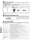 Page 50E-49
Maintenance &
Troubleshooting
Replacing the Projection Lamp
1Connect the power
cord.Reset the lamp timer.
While pressing ƒ, © and
ENTER on the projector, press
POWER ON on the projector. Plug the power cord into the AC
socket of the projector.
Resetting the lamp timer
Using the Kensington Lock
This projector has a Kensington Security Standard
connector for use with a Kensington MicroSaver Security
System. Refer to the information that came with the
system for instructions on how to use it to secure...