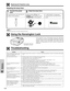 Page 50E-49
Maintenance &
Troubleshooting
Replacing the Projection Lamp
1Connect the power
cord.Reset the lamp timer.
While pressing ƒ, © and
ENTER on the projector, press
POWER ON on the projector. Plug the power cord into the AC
socket of the projector.
Resetting the lamp timer
Using the Kensington Lock
This projector has a Kensington Security Standard
connector for use with a Kensington MicroSaver Security
System. Refer to the information that came with the
system for instructions on how to use it to secure...