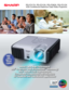 Page 1PG-F317X, PG-F312X, PG-F262X, PG-F212X
XGA Conference/Classroom Data-Video Projectors
Sharp’s New High Performance 
DLP® Projectors with BrilliantColor™ Technology 
offer Vibrant Color Reproduction, 
Exceptional Compatibility and Reliability 
for Corporate and Educational Applications
NOW 
with 
Built-in 
Closed 
Caption   