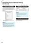 Page 48
46
5 Setting the Video System
The video input system mode is factory preset 
to “Auto”; however, a clear picture from the 
connected audio-visual equipment may not be 
received, depending on the Video signal 
difference.
In that case, switch the Video signal.
Selectable items
