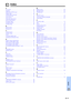 Page 5957
Appendix
Index
M
MENU button .................................................................... 26
MOUSE button ................................................................. 25
MOUSE port ..................................................................... 24
O
ON/OFF button ................................................................. 18
On-screen display language ........................................... 30
OSD Display...