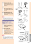 Page 77Appendix
-73
AC socket
POWER button
 buttons
ENTER button User service screw
4Remove the lamp unit.
•Loosen the securing screws from the
lamp unit. Hold the lamp unit by the
handle and pull it in the direction of
the arrow.
5Insert the new lamp unit.
•Press the lamp unit firmly into the lamp
unit compartment. Fasten the secur-
ing screws.
6Attach the lamp unit cover.
•Slide the lamp unit cover in the direc-
tion of the arrow. Then tighten the user
service screw.
Info
•If the lamp unit and lamp cover are...