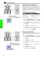 Page 30E-29
Operation
Picture Adjustments
2, 3 1, 4
Projector Remote controlAdjusting the Color Temperature
This function can be used to adjust the color
temperature to suit the type of image input to the
projector (video, computer image, TV broadcast, etc.).
Decrease the color temperature to create warmer,
reddish images for natural flesh tones. Increase the color
temperature to create cooler, bluish images for a brighter
picture.
Description of Color Temperature
(Slide the MOUSE/ADJUSTMENT switch
on the...