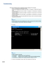 Page 42-42
Troubleshooting
\Take the following steps for checking the network settings for the computer.
1. Open a command prompt (MS-DOS Prompt).
•In the case of Windows
® 98 or 98SE: click “START” ➔ “Programs” ➔ “MS-DOS Prompt” in
order.
•In the case of Windows
® Me: click “START” ➔ “Programs” ➔ “Accessories” ➔ “MS-DOS
Prompt” in order.
•In the case of Windows
® 2000: click “START” ➔ “Programs” ➔ “Accessories” ➔ “Command
Prompt” in order.
•In the case of Windows
® XP: click “START” ➔ “All Programs” ➔...