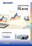Page 1LCD PROJECTOR
MODEL
PG-B10S
OPERATION MANUAL
Introduction
Basic Operation
Projection
Functions
Using the
Menu
Connections
Screen Setup
Appendix 