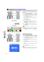 Page 44E-43
Useful Features
Using the Presentation Tools
Red Green Blue Yellow Orange White Black
When selecting Sharp default image
Menu WindowThis projector is equipped with presentation tools that
can be used to emphasize keypoints within your
presentation.
(Slide the MOUSE/ADJUSTMENT switch
on the remote control to the ADJ. position.)
1Press TOOLS to display the presentation tools
menu window on the screen.
2Press ∂/ƒ/ß/© to select the desired tool and
color.
3Press ENTER to select it.
4Once the tool is...