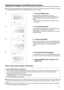 Page 11E-11
BLACK  SCREEN IMAGE  ADJ.
REVERSE
INVERT INPUT  DISPLAY[OFF]
[OFF]
[OFF]E-ZOOM
[OFF] [
OFF]
:SEL.
:ADJ.:ENDMENU
Using the Image Invert/Reverse Function
nThis projector is equipped with an image invert/reverse function. The projected image can be inverted or reversed
by using the MENU button and the ADJUSTMENT 
/ and / buttons.
1 1. Press the MENU button.
With the MENU screen displayed, press the
ADJUSTMENT 
/ buttons to select IMAGE ADJ. Then
press the ENTER button to display the IMAGE ADJ.
screen....