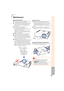 Page 5753
Appendix
Maintenance
Cleaning the projectorEnsure that you have unplugged the power 
cord before cleaning the projector.
The cabinet as well as the operation panel is 
made of plastic. Avoid using benzene or 
thinner, as these can damage the  nish on 
the cabinet.
Do not use volatile agents such as 
insecticides on the projector.
Do not attach rubber or plastic items to the 
projector for long periods.
The effects of some of the agents in the 
plastic may cause damage to the quality or 
 nish of the...