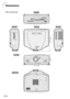 Page 90-88
Dimensions
15 
49/50 (406)
7 (178)
18 11/16 (475)
Side ViewSide ViewTop View
Rear View
Front View
Bottom View
Units: inches (mm) 