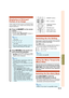 Page 31Basic Operation
-29
Displaying an Enlarged 
Portion of an Image
Graphs, tables and other portions of projected images 
can be enlarged. This is helpful when providing more 
detailed explanations.
1 Press  MAGNIFY on the remote 
control.
Enlarges the image.
Pressing  
 or  MAGNIFY enlarges or 
reduces the projected image.
Note
×1×2×3×4×9 Press
.
Press.
You can change the location of the en-
larged image using P, R, O and Q.
2 Press RETURN on the remote con-
trol to cancel the operation.
To return to the...