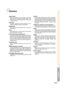 Page 71Appendix
-69
Glossary
Aspect Ratio
Width and height ratio of an image. The normal
aspect ratio of a computer and video image is 4:3.
There are also wide images with an aspect ratio
of 16:9 and 21:9.
Auto Sync
Optimizes projected computer images by auto-
matically adjusting certain characteristics.
Background
Initial setting image projected when no signal is
being output.
Clock
Clock adjustment is used to adjust vertical noise
when clock level is incorrect.
CLR Temp (Colour temperature)
Function that can...