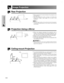 Page 24E-23
Setup & Connections
Rear Projection
•Place a translucent screen between the projector and
the audience.
•Use the projector’s menu screen to reverse the
projected image. (See page 42 for use of this
function.)
•Optimal image quality can be achieved when the projector
is positioned perpendicular to the screen with all feet flat
and leveled.
Projection Using a Mirror
•When the distance between the projector and a
screen is not sufficient for normal rear projection, you
can use a mirror to reflect the...