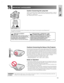 Page 5E-4
Important
InformationIMPORTANT SAFEGUARDS
95˚F
(+
35˚C)
41˚F
(+
5˚C)
CAUTION
PRECAUCIÓN
PRÉCAUTION
BQC-XVZ90+++1
Caution Concerning the Lamp Unit
There is a potential hazard of glass particles if the lamp ruptures. In case of
lamp rupture, contact your nearest Authorized SharpVision Service Center
or Dealer for a replacement.
See “Replacing the Lamp” on page 46.
Cautions Concerning the Setup of the Projector
For minimal servicing and to maintain high image quality, SHARP recommends
that this...