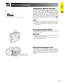 Page 5E-4
Important
InformationIMPORTANT SAFEGUARDS
Temperature Monitor Function
If the projector starts to overheat due to setup problems
or a dirty air filter, “TEMP.” and “
” will flash in the lower-
left corner of the picture. If the temperature continues
to rise, the lamp will turn off, the TEMPERATURE
WARNING indicator on the projector will flash, and after
a 90-second cooling-off period the power will shut off.
Refer to “Lamp/Maintenance Indicators” on page 
67,
for details.
•The cooling fan regulates...