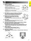 Page 7E-6
Important
Information
6. Network Capability
•Self-Diagnosis/Projector Status
Self-diagnosis/Projector status function sends e-mail
messages to a specified computer about lamp usage
time and any malfunctions.
•Multiple & Group Projector Control
Up to 250 projectors can be controled over a network.
Projector RS-232C OUT can be used for daisy chain
connection.
•Simple Stacking and Videowall Display
Comes with software for easy stacking and videowall processing even for input from a
single source.
7....