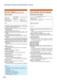 Page 30-30
Setting the Projector Using RS-232C or Telnet
SETUP MENU (Main Menu)
[1]IP Address (Factory default setting : 192.168.150.2)
IP address settings. (Page  33)
[2] Subnet Mask (Factory default setting :
255.255.255.0)
Subnet mask settings. (Page  33)
[3] Default Gateway (Factory default setting : Not
Used)
Default gateway settings. (Page  33)
[4] User Name (Factory default setting : Not Re-
quired)
Setting of user name for security protection. (Page  33)
[5] Password (Factory default setting : Not...