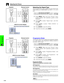 Page 46E-45
Basic Operation
Projector Remote ControlSelecting the Signal Type
This function allows you to select the input signal type
RGB (VIDEO) or COMPONENT for INPUT 1, 2, 4 or 5
port.
(Slide the MOUSE/ADJUSTMENT switch
on the remote control to the ADJ. position.)
1Press MENU. Menu bar and “Picture” menu
screen appear. GUI operation guide is also
displayed.
2Press ∂/ƒ to select “Signal Type”, and then
press©.
3Press ∂/ƒ to select “RGB (VIDEO)” or
“Component”.
4Press ENTER to save the setting.
5To exit from...