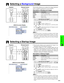 Page 55E-54
Basic Operation
Selecting a Background Image
Selecting a Startup Image
(GUI) On-screen DisplayThis function allows you to select the image displayed
when no signal is being sent to the projector.
Description of Background Images
(Slide the MOUSE/ADJUSTMENT switch
on the remote control to the ADJ. position.)
1Press MENU.
2Press ß/© to select “Options (1)”.
3Press ∂/ƒ to select “Background”, and then press
©.
4Press ∂/ƒ to select the background image you want
to display on the screen.
5Press ENTER to...