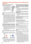 Page 128Observe the following safeguards when setting up your
projector.
Caution concerning the lamp unit
Potential hazard of glass par-
ticles if lamp ruptures. In
case of lamp rupture, contact
your nearest Sharp Autho-
rized Projector Dealer or Ser-
vice Center for replacement.
See “Replacing the Lamp” on
page 52.
Caution concerning the setup of the pro-
jector
For minimal servicing and to maintain high
image quality, SHARP recommends that this
projector be installed in an area free from
humidity, dust and...