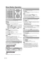 Page 24
22
Direct Button Operation
MUTE
Mutes the current sound output.
PressMUTE .
•"" will be displayed on the screen for 30 minutes, and 
the sound is silenced.
•Within 30 minutes of pressing  MUTE, mute can be 
canceled by pressing  VOL
k/
l  or 
MUTE .
•Mute will be canceled after 30 minutes have passed. 
However, the TV will not suddenly output a loud sound as 
the volume level is set to 0 automatically.
Sleep Timer
Allows you to set a time when the TV automatically 
switches to standby....