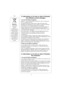 Page 54
A. Informations sur la mise au rebut à lintention
des utilisateurs privés (ménages)
1. Au sein de lUnion européenne  
Attention : si vous souhaitez mettre cet appareil au rebut, ne le jetez pas
dans une poubelle ordinaire ! 
Les appareils électriques et électroniques usagés doivent être traités
séparément et conformément aux lois en vigueur en matière de traitement,
de récupération et de recyclage adéquats de ces appareils.
Suite à la mise en oeuvre de ces dispositions dans les Etats membres, les...