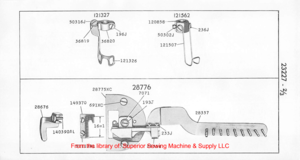 Page 10350316J-
120858
503D2J121507
121326
28775XC
149370
691XC
From  the library  of: Superior  Sewing Machine  & Supply  LLC  