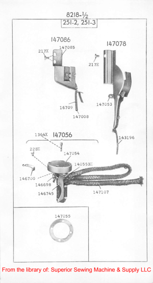 Page 65^ -
146700
146698
146745
147054
147055
147107
143196
/
From  the library  of: Superior  Sewing Machine  & Supply  LLC  