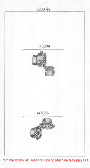 Page 808233-2/3
143294
147066
From  the library  of: Superior  Sewing Machine  & Supply  LLC  
