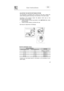 Page 14User instructions
 ADJUSTING THE WATER SOFTENING SYSTEM
The dishwasher is equipped with an device for the user to adjust the
water softening system according to the hardness of the water supply.
According to the machine model, the selector which acts on the
adjustment may be located:
•  inside the plastic locking ring located on the right-hand
 side, inside
the dishwasher;
•  inside the water softener, just below the cap.
Both allow for adjustment to 5
 settings:
WATER HARDNESS TABLE
WATER HARDNESS...