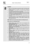 Page 29 
User instructions   
 
 
27  
 
 
 
 
 
 
 
 
 
 
 WARNING! 
 
• Make sure that the dishes are securely in place so that they cannot 
tip over or obstruct the rotation of the spray arms during the 
washing cycle. 
• Do not place very small objects in the baskets as these could fall 
and obstruct the spray arms or the wash pump. 
• Containers such as cups, bowls, glasses and pots should always 
be loaded with the opening facing downwards and with any cavities 
at an angle, to allow the water to drain...