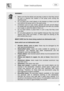 Page 21 
 
User instructions   
 
 19                 
 
 
 WARNING! 
 
·  Make sure that the dishes are securely in place so  that they cannot 
tip  over  or  obstruct  the  rotation  of  the  spray  arms   during  the 
washing cycle. 
·  Do  not  place  very  small  objects  in  the  baskets  as  t hese  could  fall 
and obstruct the spray arms or the wash pump. 
·  Containers  such  as  cups,  bowls,  glasses  and  pots  sh ould  always 
be loaded with the opening facing downwards and with any cavities 
at...