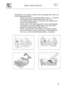 Page 31 
 
User instructions   
 
 
29   
 
 Depending on the models, the basket may be equipped with some or all 
of the following accessories: 
-  Supports for cups or long objects (ladles, spoons…), on the left; 
can be tipped to the vertical position when not in use. 
-  Long-stemmed glass holder, on the left; to use, simply lift and 
fix onto the hooks provided. 
-  Cutlery racks, on the right, designed for knives and teaspoons; 
for teaspoons, pull out the sliding support. The racks can be 
tipped to the...