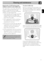 Page 29Cleaning and maintenance
71
EN
Regeneration of self-cleaning panels 
(catalysis cycle) (on some models only)
The regeneration cycle of the self-cleaning 
panels is a cleaning method through 
heating suitable for removing small grease 
residues, not sugar-based ones.
1. Clean the base and the upper guard first 
(where fitted) with a microfibre cloth 
soaked in water and neutral washing up 
liquid. Rinse thoroughly.
2. Set a regeneration cycle by selecting a 
fan assisted function at the maximum...