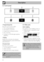 Page 6Description
48
2.2 Control panel
1 Programming knob
This knob can be used to select:
•  The cooking temperature
•  The duration of a function
•  Programmed cooking procedures
•  The current time
•  Turning on or off of the light inside the 
appliance.
1 Display
Displays the current time, the selected 
cooking temperature, power and function 
and any time set.
3 Function knob
This knob can be used to:
•  Turn the appliance on and off
•  Select a function
•  Temporarily start or stop a function.
 
2.3...