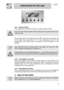 Page 14
 
Instructions for the user 
 
 
 41 
  
 
3.2.7 Minute-counter 
The programmer can also be used as a simple minute counter.   
 
 The use of the minute-counter will not  interrupt oven operation at the end 
of the set time.  
 
By pressing key , the display shows ; keep the key pressed and 
at the same time press keys 
 or . By releasing the key , the 
programmed count starts and the symbols 
 and  appear on the 
monitor. 
  
 
 After programming the minute-counter, the display will show the right...