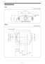 Page 6363
Dimensions
Front
Unit: mm (inches)
Bottom
Unit: mm (inches)
407.4 (16 1/8)
Center of the 
lens
203.7 (8 1/
8) 203.7 (8 1/8)
179.3 (7 
1/8)
172.7 (6 7/8)
93.5 (3 
3/4)
465.4 (18 3/8)
Front of the cabinet
113.7 (4 1/2) 150.6 (6)
120 (4 
3/4)
81.5 (3 
1/4) 120 (4 
3/4)
14.5 (19/32)
107.3 (4 
1/4)
115.9 (4 5/8)
81.5 (3 
1/4)
107.3 (4 1/4)
316.4 (12 1/2)
8 (11/32) 